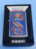 Zippo Skate Dragon American Hardcore Street Chrome 21215