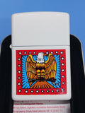 Zippo Burton Morris Eagle White Matte 214BSM704
