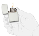 Zippo White Matte 214