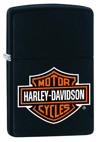Zippo Harley-Davidson Logo Black Matte 218HD.H252
