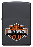 Zippo Harley-Davidson Logo Black Matte 218HD.H252