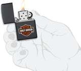 Zippo Harley-Davidson Logo Black Matte 218HD.H252