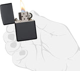 Zippo Black Matte 218