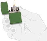 Zippo Moss green Matte Pocket Lighter 228