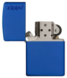 Zippo Royal Blue Matte with Logo 229ZL