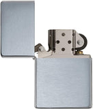 Zippo Vintage Brushed Chrome No Slashes 230.25