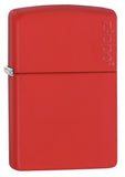 Zippo Red Matte with Logo 233ZL