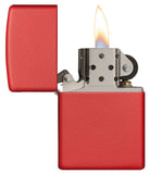 Zippo Red Matte 233