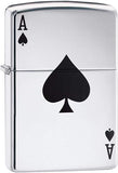 Zippo Lucky Ace High Polish Chrome 24011