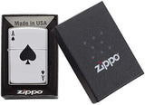 Zippo Lucky Ace High Polish Chrome 24011