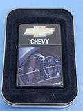 Zippo Chevy Speedometer Black Matte 24018