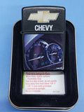 Zippo Chevy Speedometer Black Matte 24018
