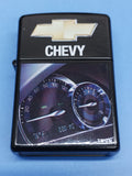 Zippo Chevy Speedometer Black Matte 24018