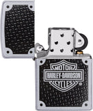 Zippo Harley-Davidson Logo Satin Chrome 24025
