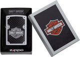 Zippo Harley-Davidson Logo Satin Chrome 24025