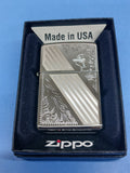 Zippo Venetian Stripe Black Ice 24038