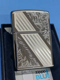 Zippo Venetian Stripe Black Ice 24038