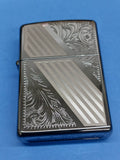 Zippo Venetian Stripe Black Ice 24038