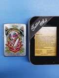 Zippo Tattoo Art Evil Angel Street Chrome 24071