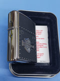 Zippo Harley Davidson Saddle Bag Emblem Brushed Chrome 24168