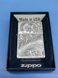 Zippo Flowers of Fancy Brushed Chrome 24181