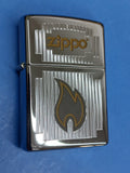 Zippo Chrome Visions Zippo Logo 24206
