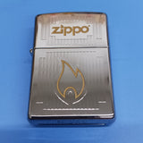 Zippo Chrome Visions Zippo Logo 24206