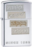 Zippo classic high polish chrome generations 24207