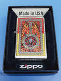 Zippo Burning Chains Street Chrome 24265
