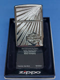 Zippo Harley Davidson Burst High Polish Chrome 24292