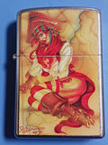 Zippo Tattoo Art Nautical Naughty Street Chrome 24322
