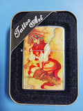 Zippo Tattoo Art Nautical Naughty Street Chrome 24322