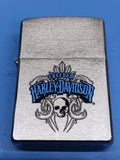 Zippo Harley Davidson Freedom Brushed Chrome 24394