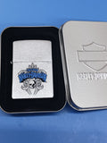 Zippo Harley Davidson Freedom Brushed Chrome 24394