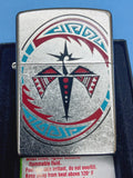 Zippo Mythological Bird Street Chrome 24454