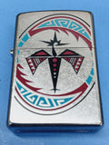 Zippo Mythological Bird Street Chrome 24454