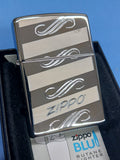 Zippo Windswept High Polish Chrome 24456