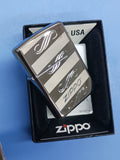 Zippo Windswept High Polish Chrome 24456