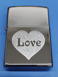 Zippo Love Pocket Lighter 24459