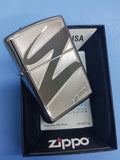 Zippo Windswept Z High Polish Chrome 24461
