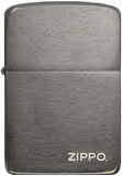 Zippo 1941 Replica Black Ice with Zippo Logo 24485