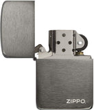 Zippo 1941 Replica Black Ice with Zippo Logo 24485