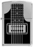 Zippo Electric Guitar High Polish Chrome 24486