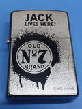 Zippo Jack Lives Here Street Chrome 24536