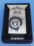 Zippo Jack Lives Here Street Chrome 24536