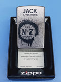 Zippo Jack Lives Here Street Chrome 24536