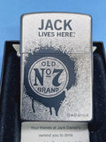 Zippo Jack Lives Here Street Chrome 24536