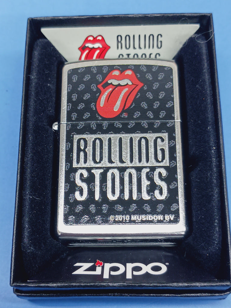 Zippo Rolling Stones Tongue and Logo 24544 - Last Few in