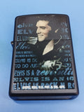 Zippo Elvis Black Matte 24546