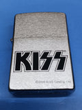 Zippo Kiss Logo Brushed Chrome 24565